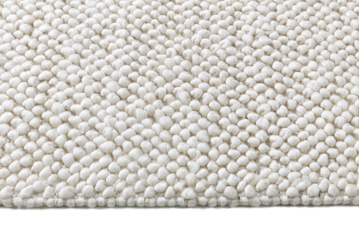 Dywan wełniany Flock naturalna biel, 200x300 mm Scandi Living