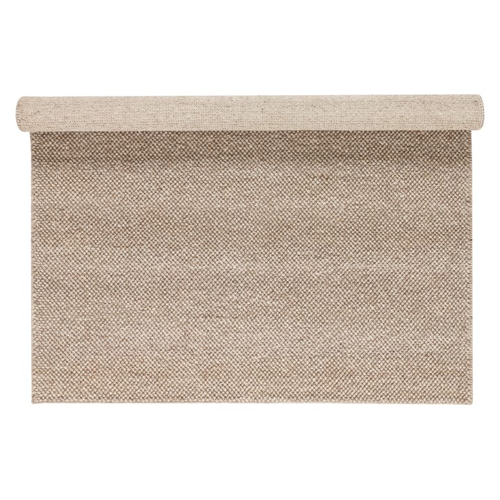 Dywan wełniany Flock naturalny brąz, 200x300 mm Scandi Living