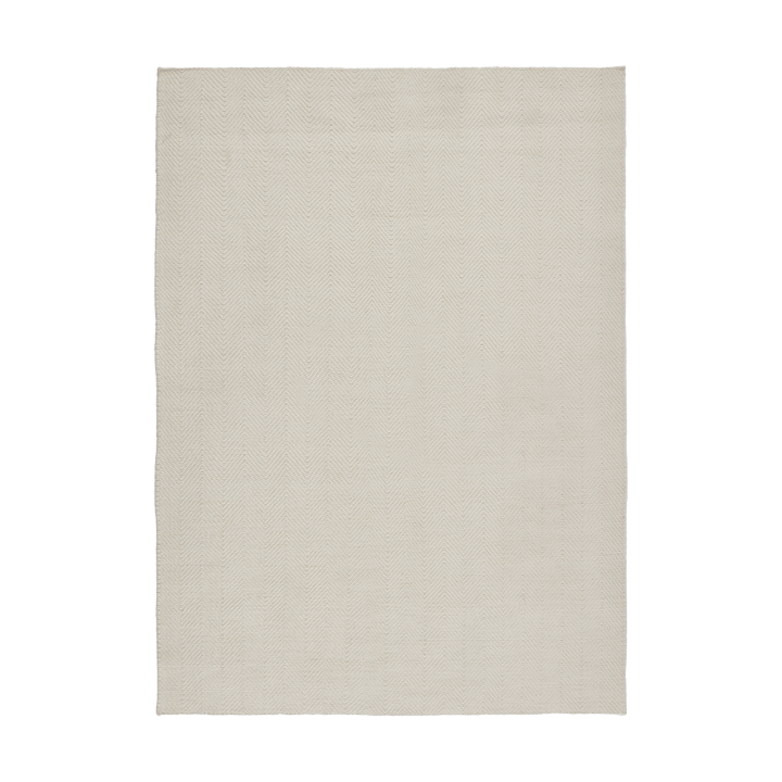 Dywan wełniany Furrow naturalna biel - 200x300 cm - Scandi Living