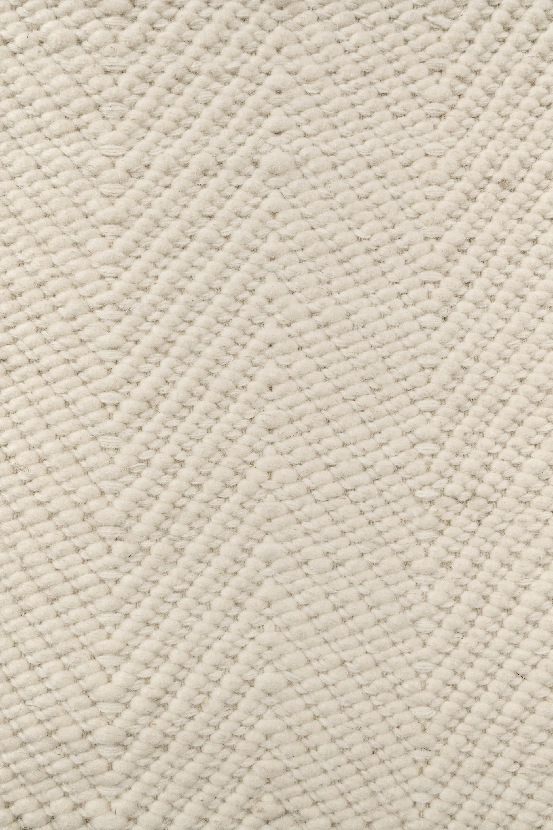 Dywan wełniany Furrow naturalna biel, 80x240 cm Scandi Living