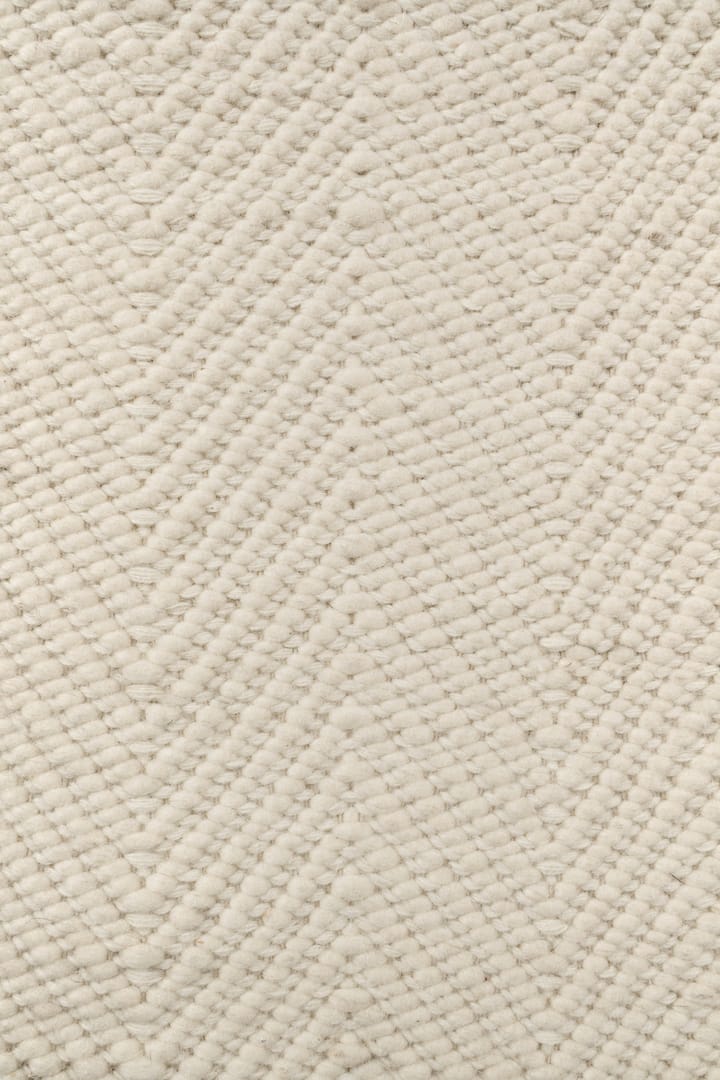 Dywan wełniany Furrow naturalna biel, 80x240 cm Scandi Living