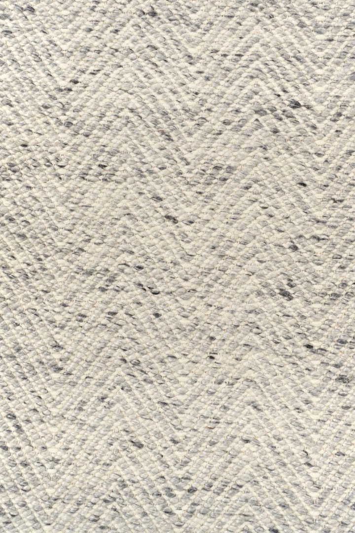 Dywan wełniany Furrow naturalna biel/szary, 170x240 cm Scandi Living