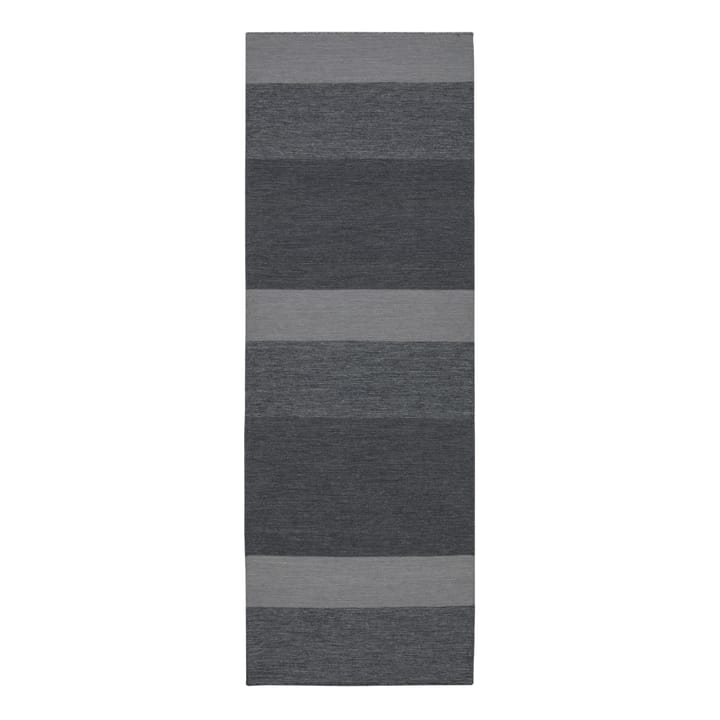 Dywan wełniany Granite ciemnoszary - 80x240 cm - Scandi Living