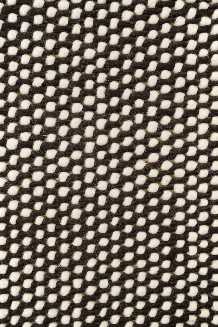 Dywan wełniany Hill biały/brązowy, 170x240 cm Scandi Living