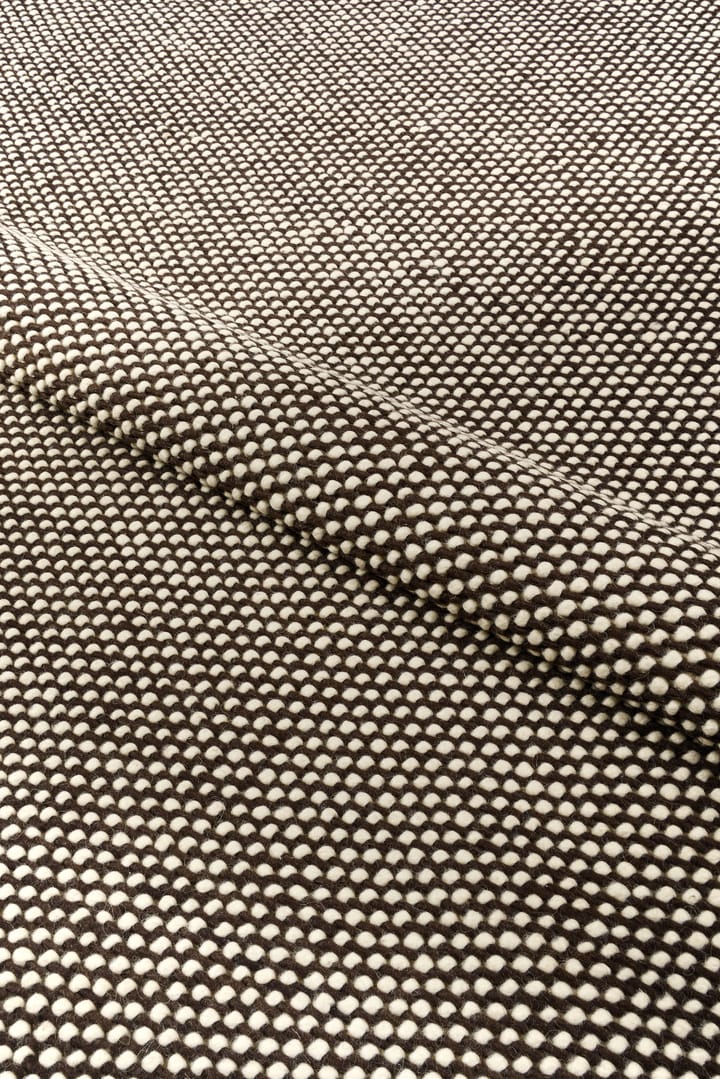 Dywan wełniany Hill biały/brązowy, 170x240 cm Scandi Living