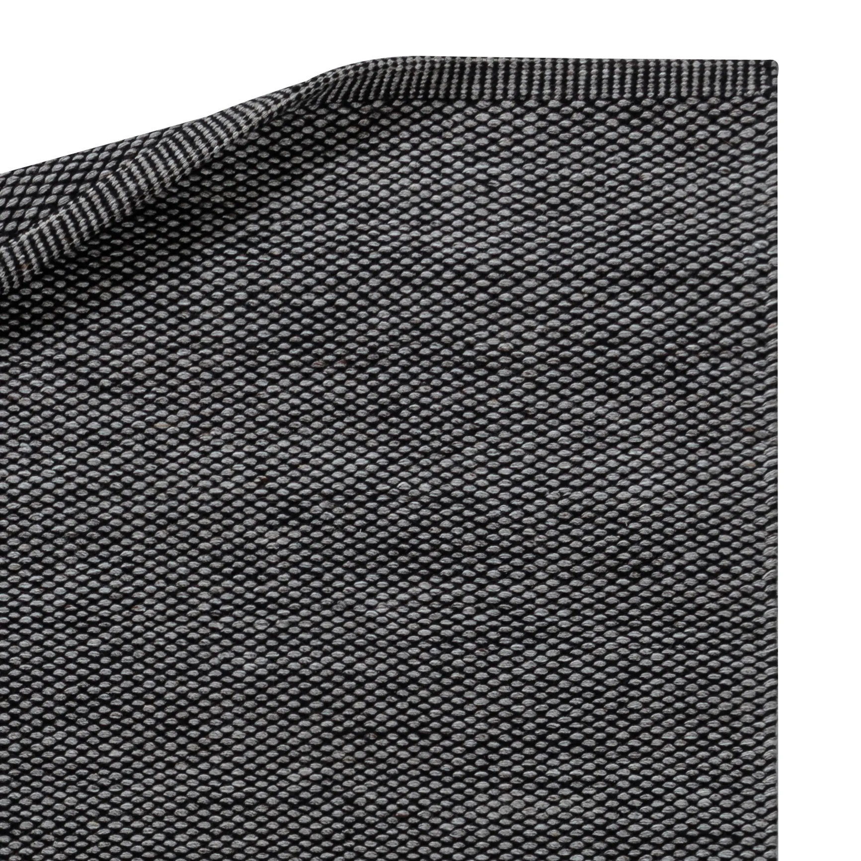 Dywan wełniany Lea czarny, 200x300 mm Scandi Living