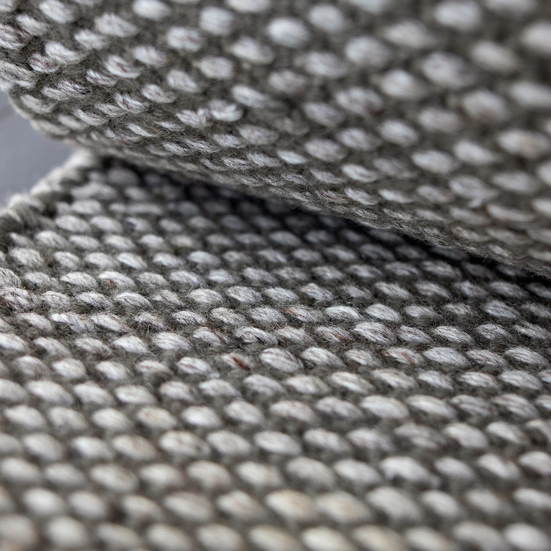 Dywan wełniany Lea naturalny szary, 200x300 mm Scandi Living