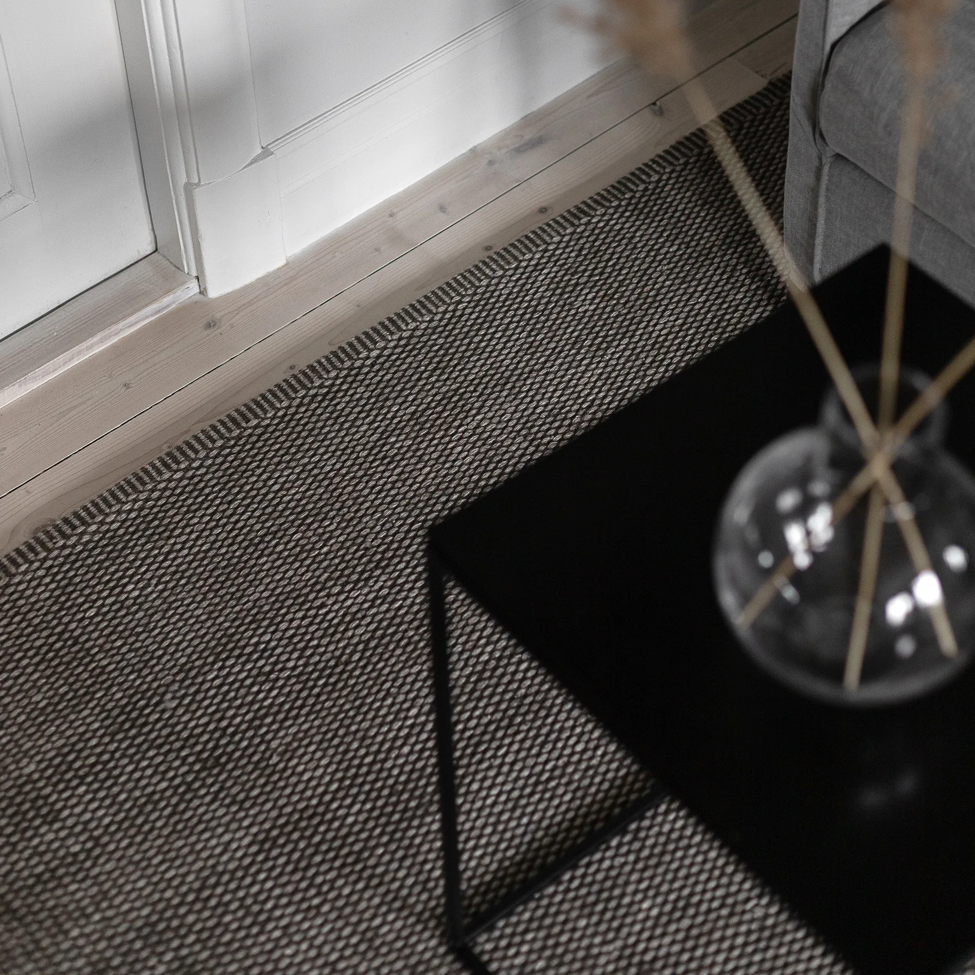 Dywan wełniany Lea naturalny szary, 200x300 mm Scandi Living