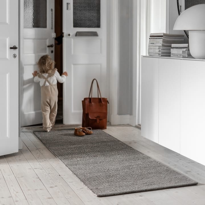 Dywan wełniany Lea naturalny szary, 80x240 cm Scandi Living