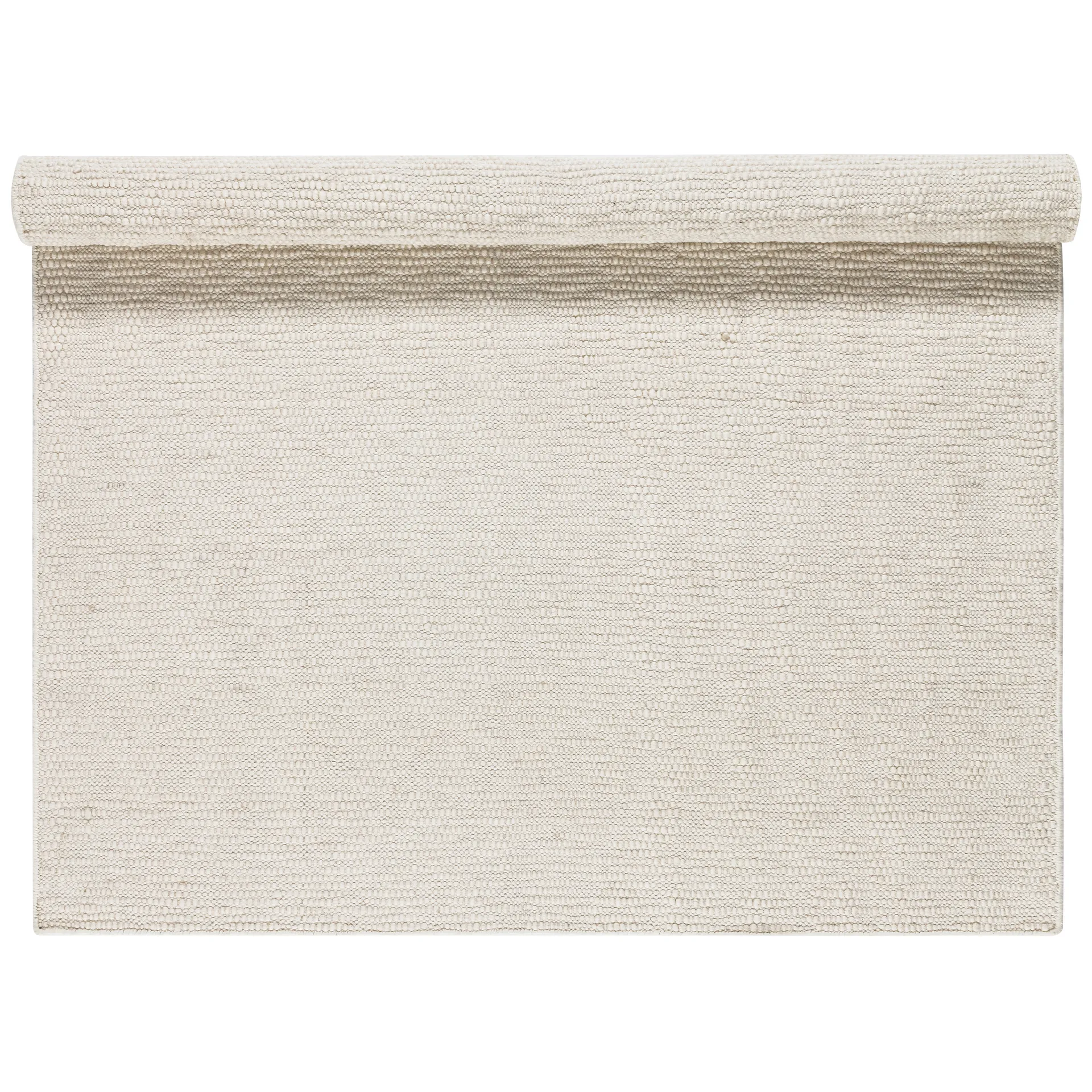 Dywan z wełny Pebble biały, 200x300 mm Scandi Living