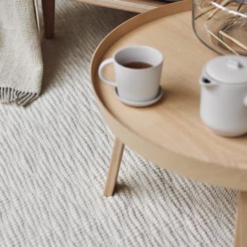 Dywan z wełny Pebble biały - 200x300 mm - Scandi Living