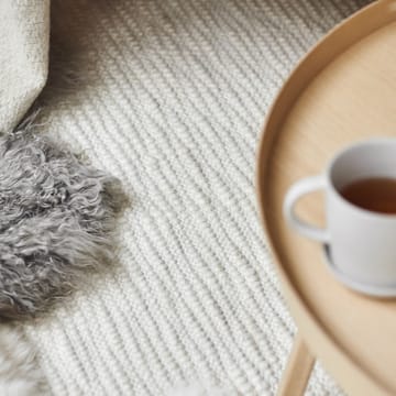 Dywan z wełny Pebble biały - 200x300 mm - Scandi Living