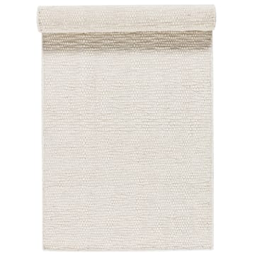Dywan z wełny Pebble biały - 80x240 cm - Scandi Living
