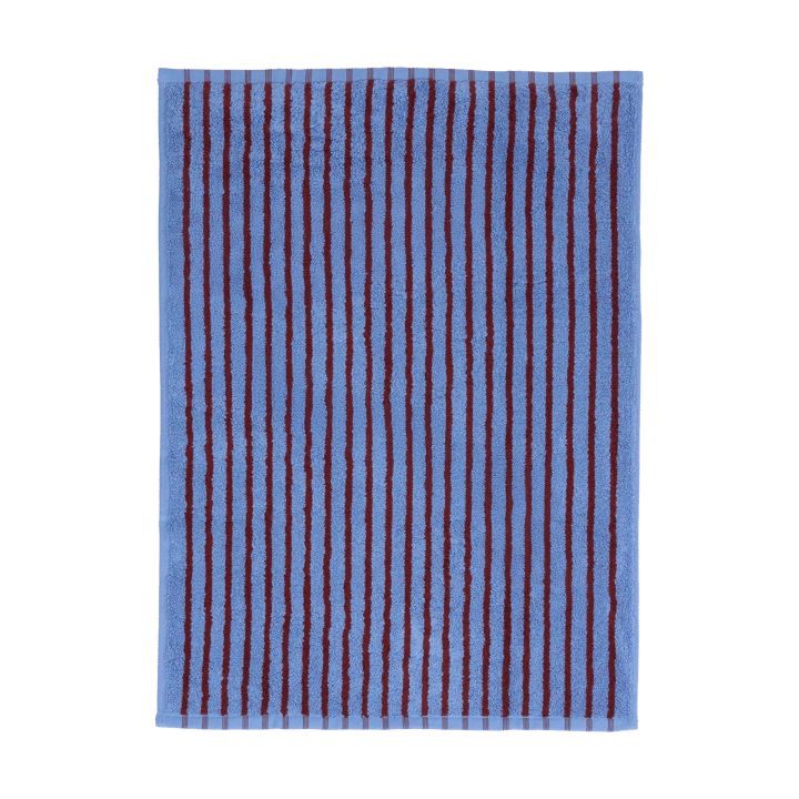 Dywanik łazienkowy Drift 50x70cm - Niebiesko-czerwony. - Scandi Living