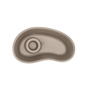 Ember świecznik - Taupe, 8x14 cm - Scandi Living