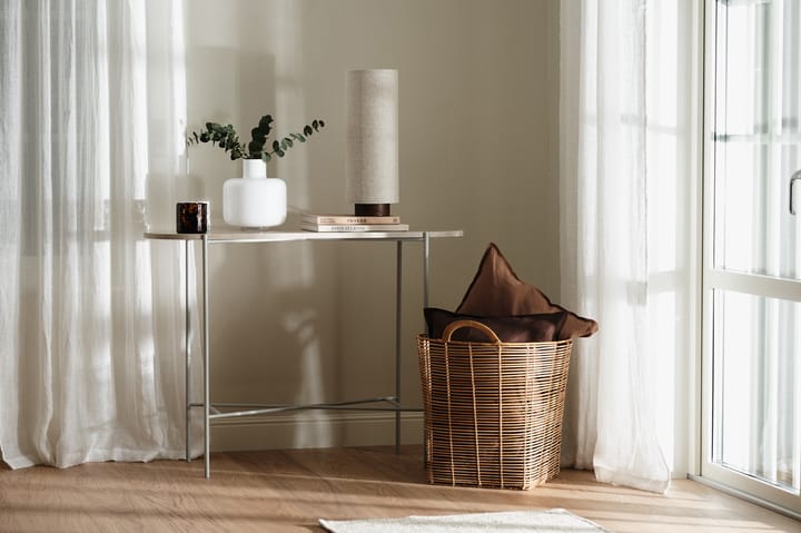 Firanka szeroka Serenity 129x250 cm, Biały Scandi Living
