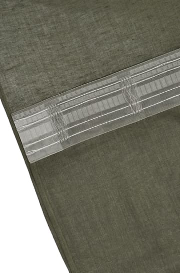 Firanka szeroka Serenity 129x250 cm - Forest green - Scandi Living