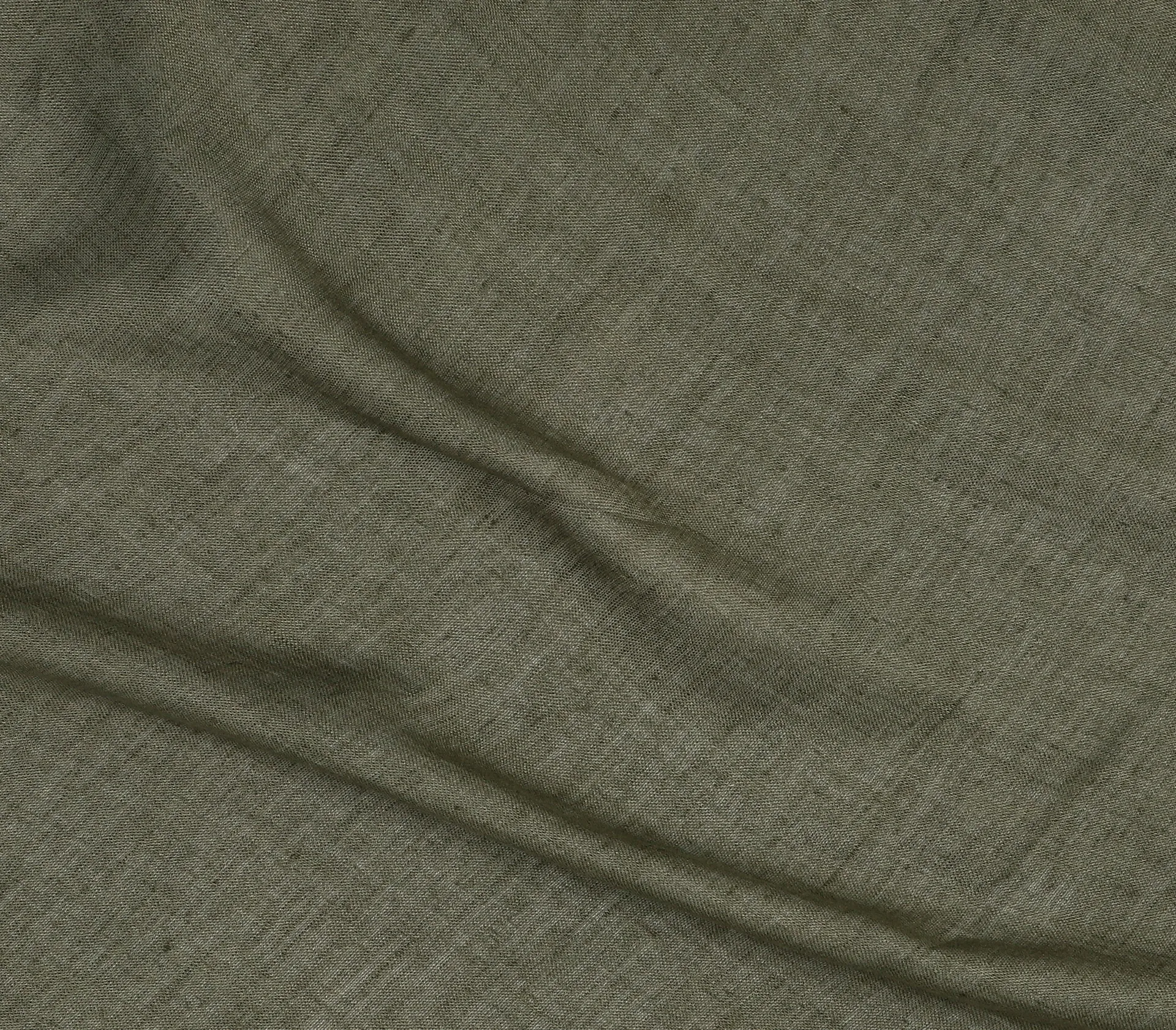 Firanka szeroka Serenity 129x250 cm, Forest green Scandi Living