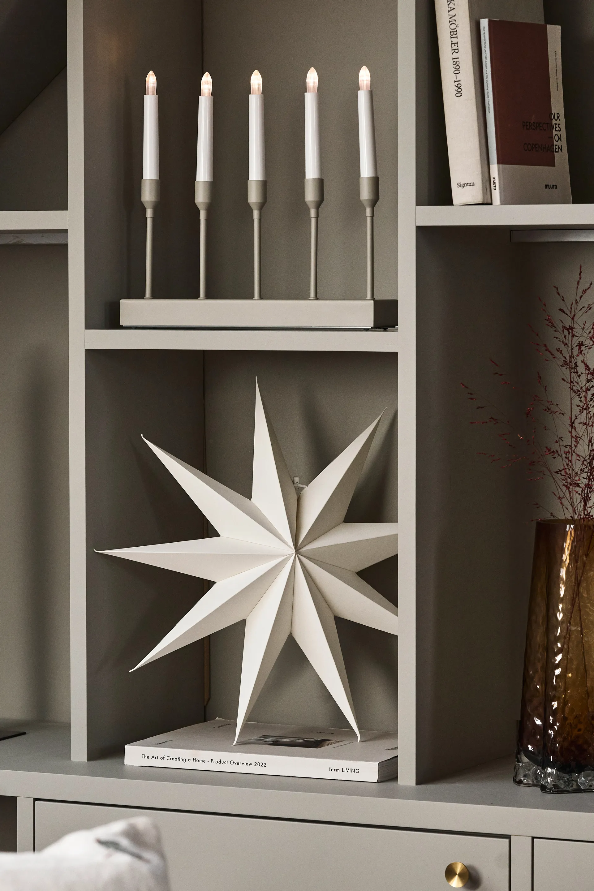 Flare gwiazda adwentowa, Ø45 cm Scandi Living