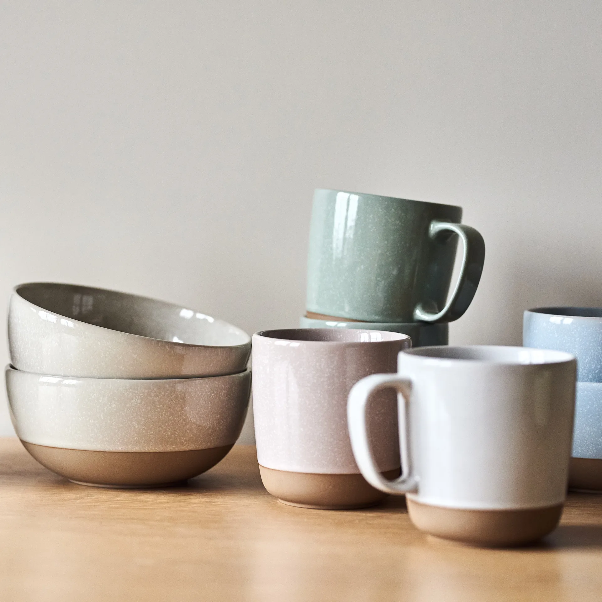 Fossil kubek 350 ml, Biały Scandi Living