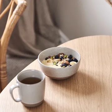 Fossil miska 600 ml - Beżowa - Scandi Living