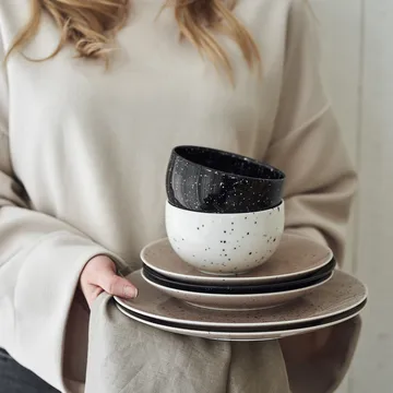 Freckle miska 600 ml - Biała - Scandi Living
