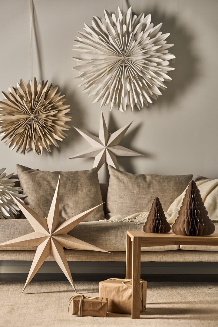 Gwiazda adwentowa Bare, biała, 60 cm Scandi Living