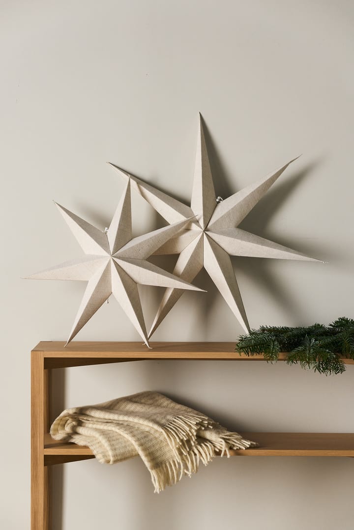 Gwiazda adwentowa Bare, biała, 80 cm Scandi Living