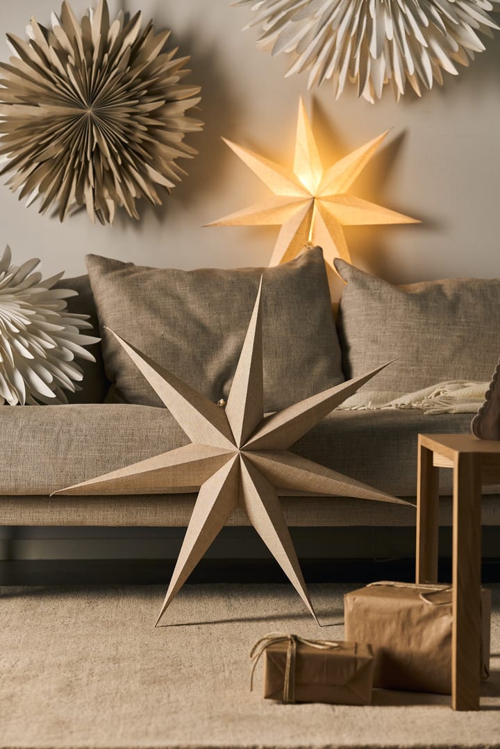 Gwiazda adwentowa Bare naturalny, 60 cm Scandi Living
