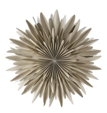 Gwiazda adwentowa Luna, beżowa w kropki - 80 cm - Scandi Living