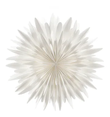 Gwiazda adwentowa Luna, biała - 60 cm - Scandi Living