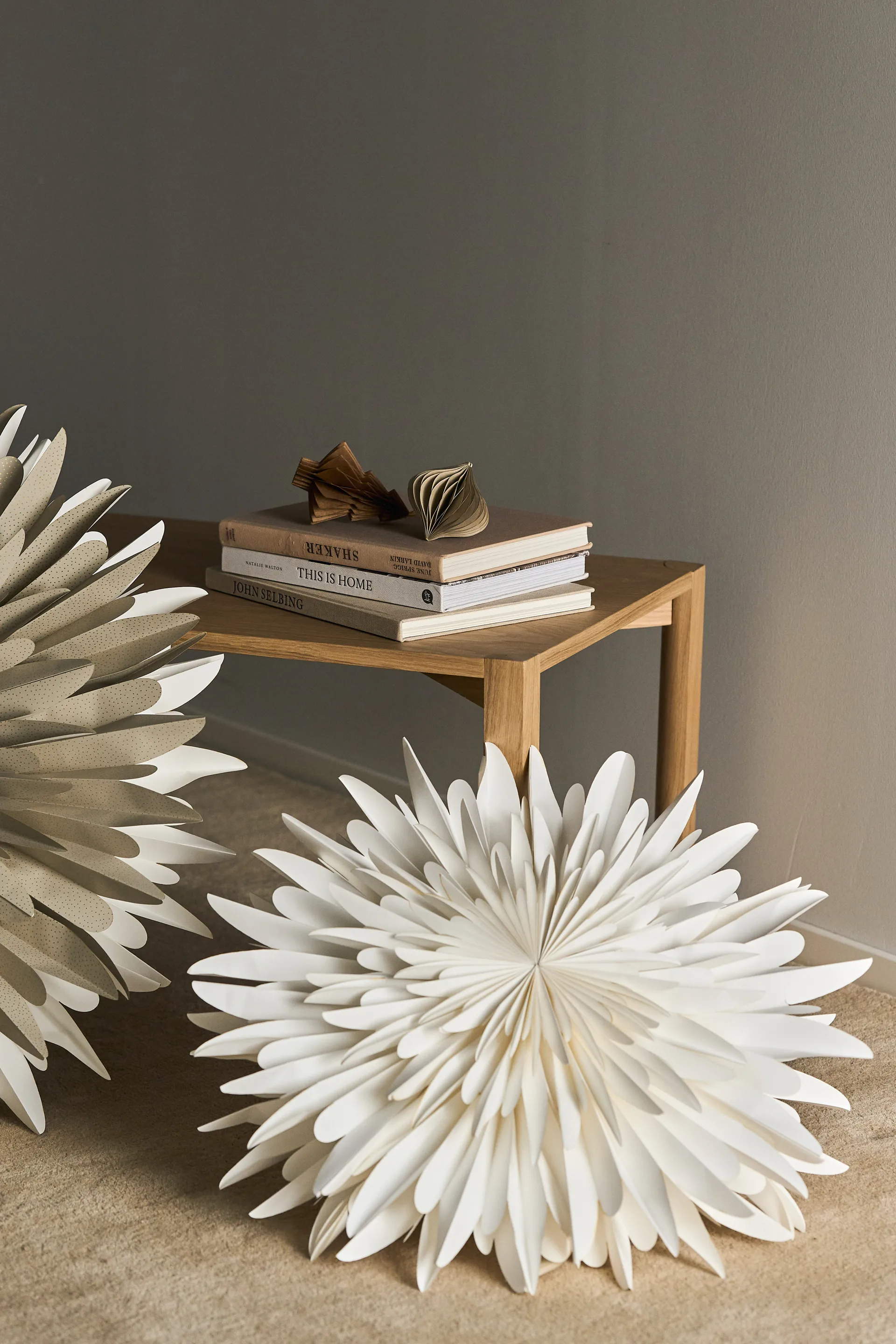 Gwiazda adwentowa Luna, biała, 60 cm Scandi Living