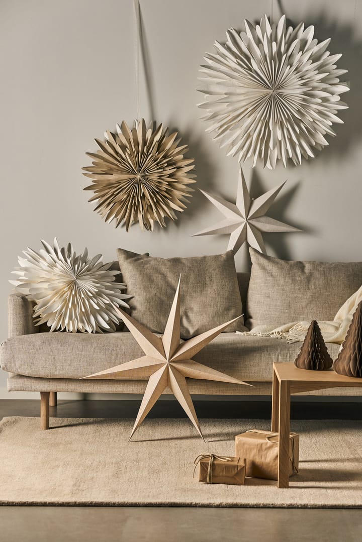 Gwiazda adwentowa Luna, biała, 60 cm Scandi Living