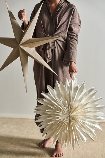 Gwiazda adwentowa Luna, biała - 60 cm - Scandi Living