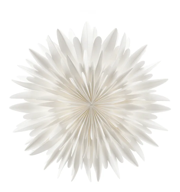 Gwiazda adwentowa Luna, biała - 80 cm - Scandi Living