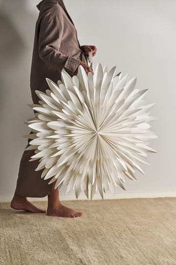 Gwiazda adwentowa Luna, biała - 80 cm - Scandi Living