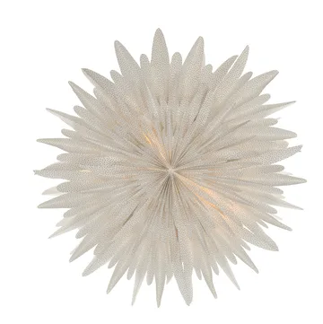 Gwiazda adwentowa Luna, biała w kropki - Ø80 cm - Scandi Living