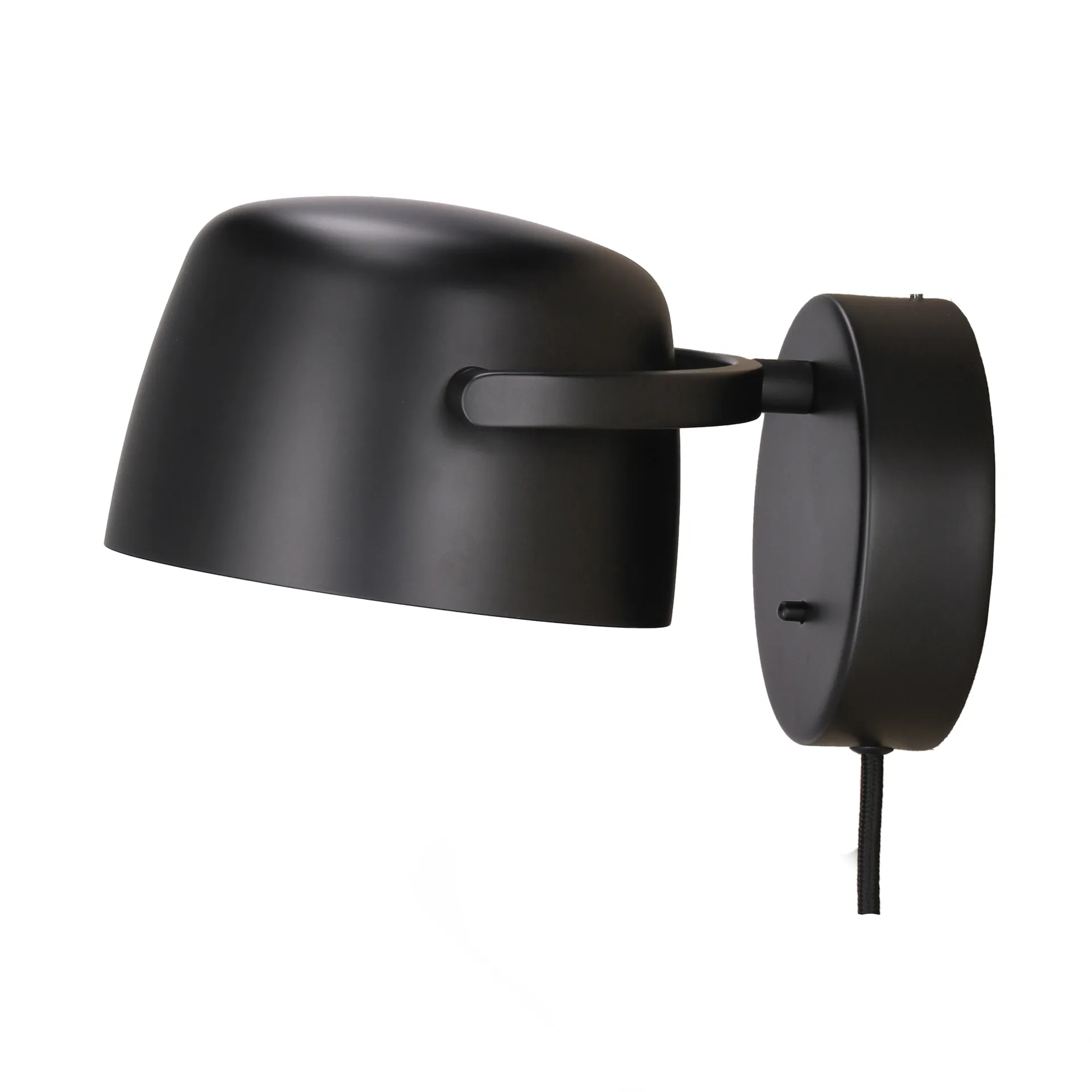 Halo lampa ścienna Ø16 cm, Black Scandi Living