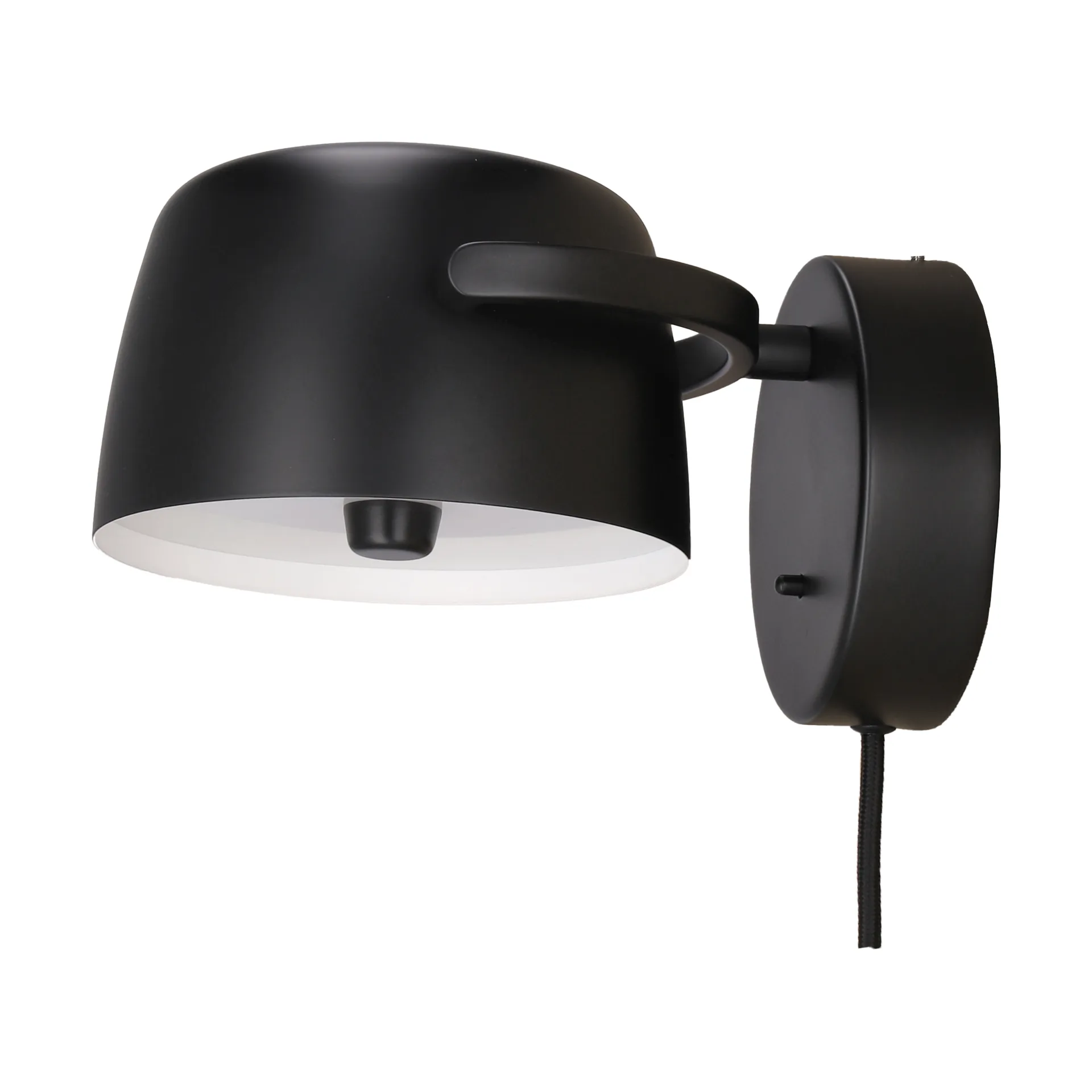 Halo lampa ścienna Ø16 cm, Black Scandi Living