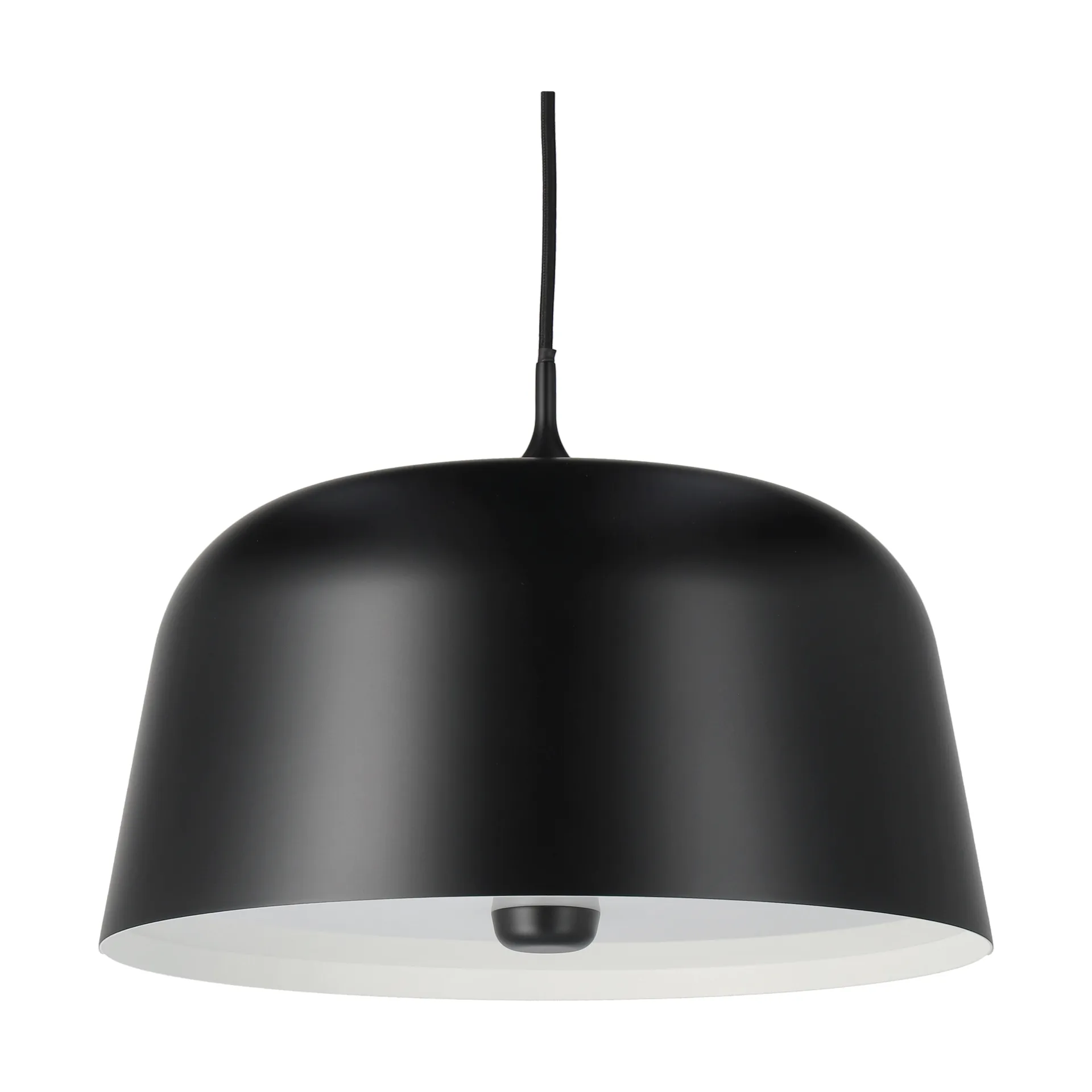 Halo lampa sufitowa Ø38 cm, Black Scandi Living