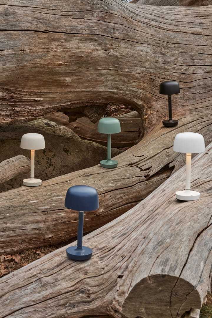 Halo przenośna lampa stołowa 25,5 cm, Blue Scandi Living