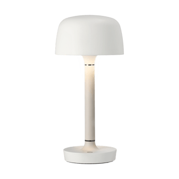 Halo przenośna lampa stołowa 25,5 cm - White - Scandi Living