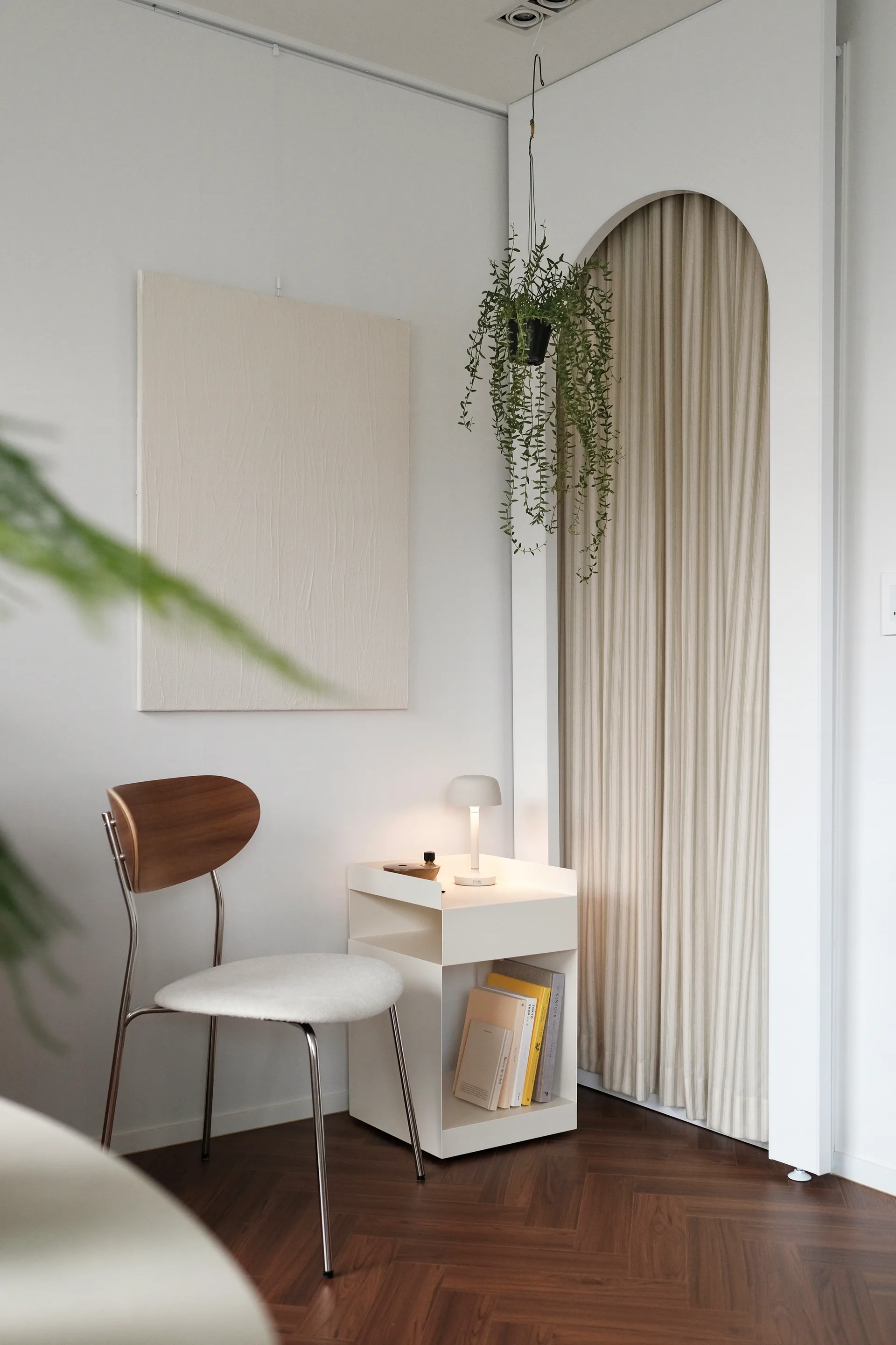 Halo przenośna lampa stołowa 25,5 cm, White Scandi Living