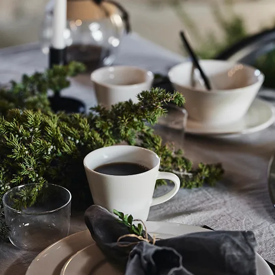 Kalk kubek 300 ml, 4‑pak, biały Scandi Living