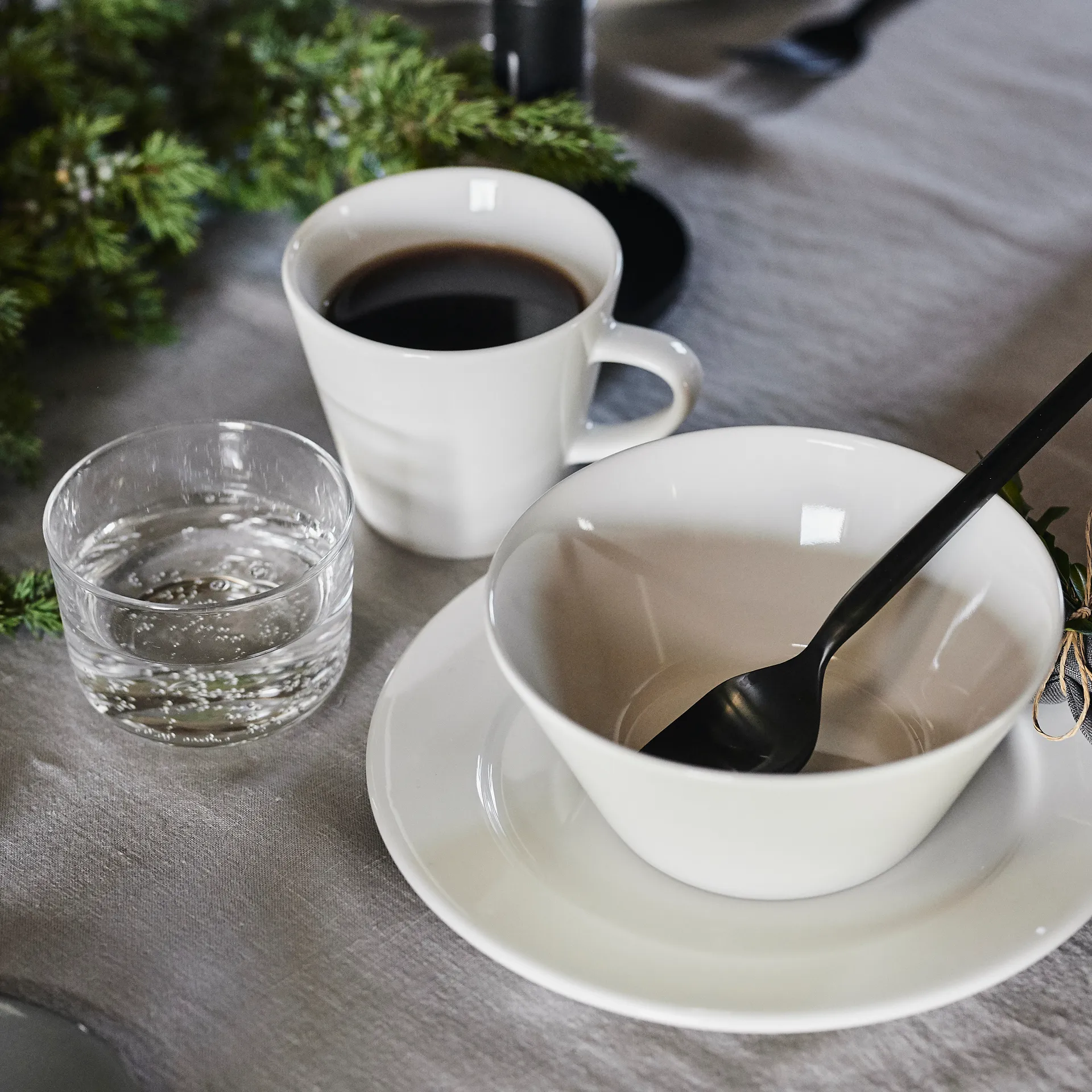 Kalk kubek 300 ml, 4‑pak, biały Scandi Living