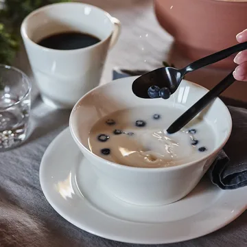 Kalk miska śniadaniowa 600 ml, 4‑pak - biały - Scandi Living
