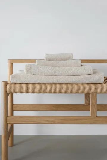 Komplet ręczników Drift 4 częściowy - Biały - Scandi Living