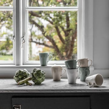 Kubek Dots 35 cl 4-pack - Zielony - Scandi Living