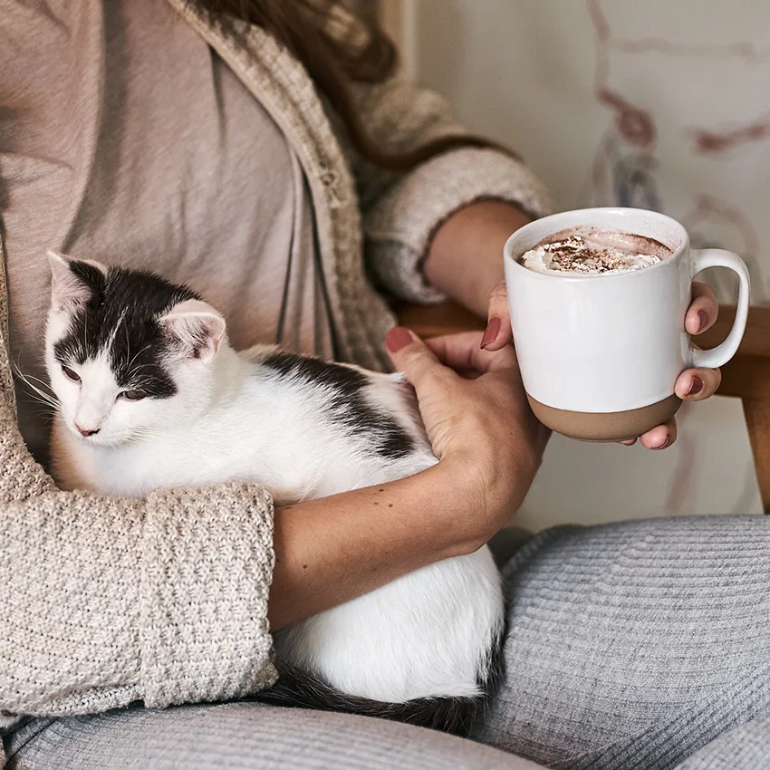 Kubek Fossil 35 cl, Biały Scandi Living