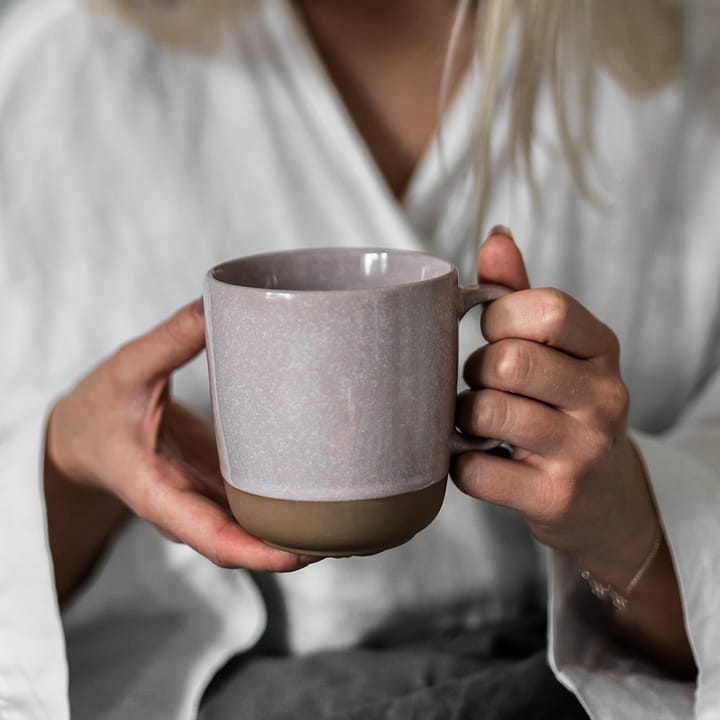 Kubek Fossil 35 cl, Różowy Scandi Living